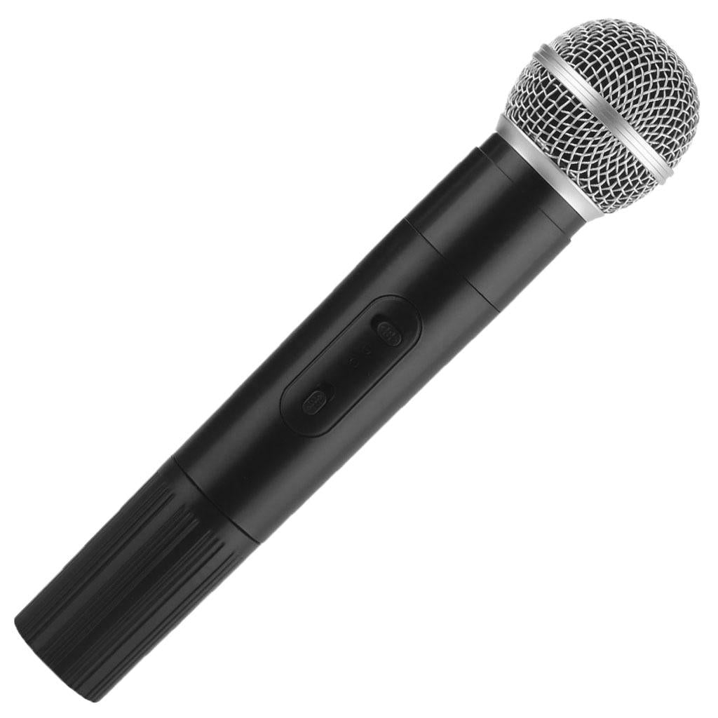 Classic Alloy & Plastic Wireless Handheld Microphone Props Fake Mic Toy