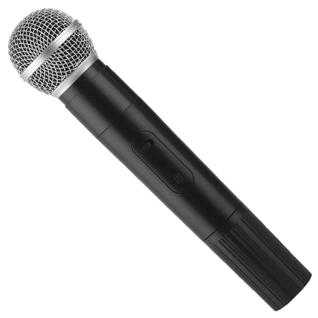 Classic Alloy & Plastic Wireless Handheld Microphone Props Fake Mic Toy