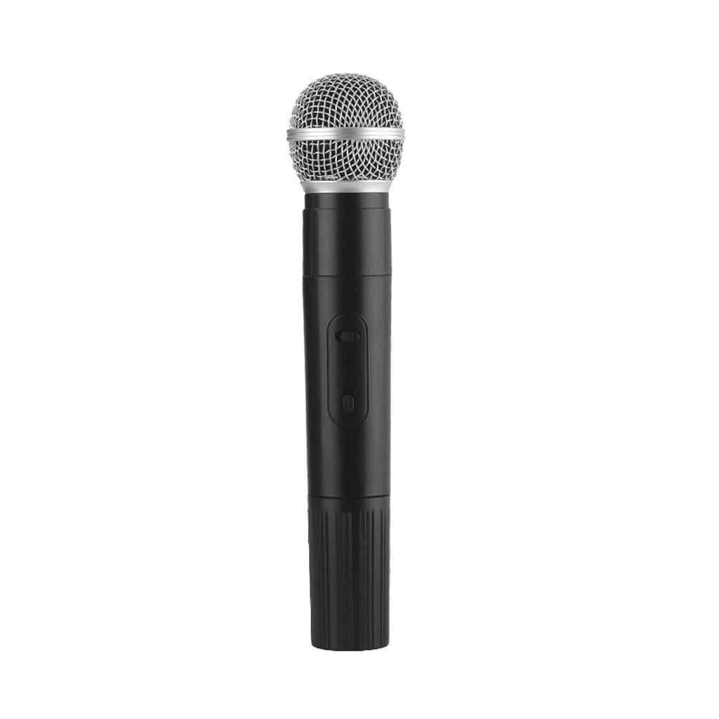 Classic Alloy & Plastic Wireless Handheld Microphone Props Fake Mic Toy