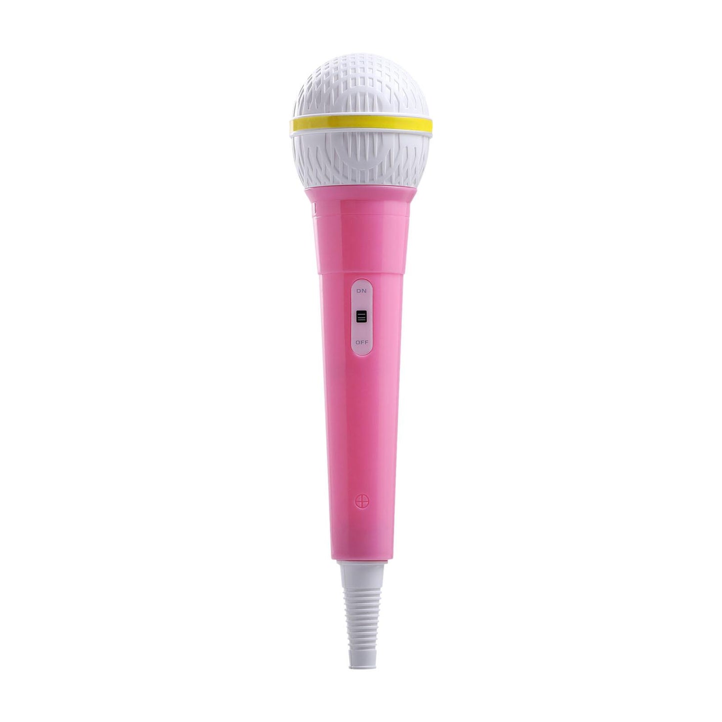 Kids Lip-synch Props Simulation Fake Microphone Model Rehearsal Toy Pink