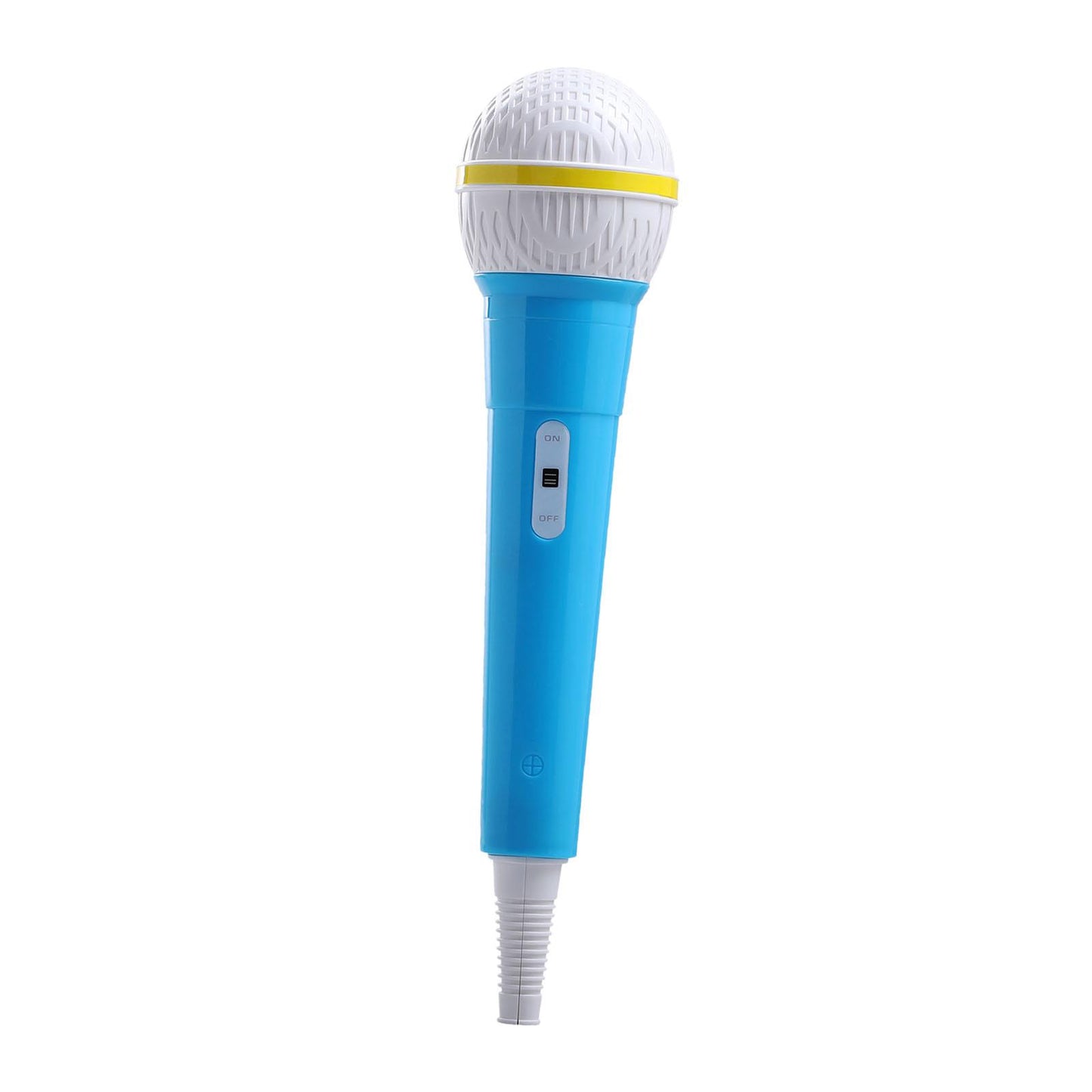 Kids Lip-synch Props Simulation Fake Microphone Model Rehearsal Toy Blue