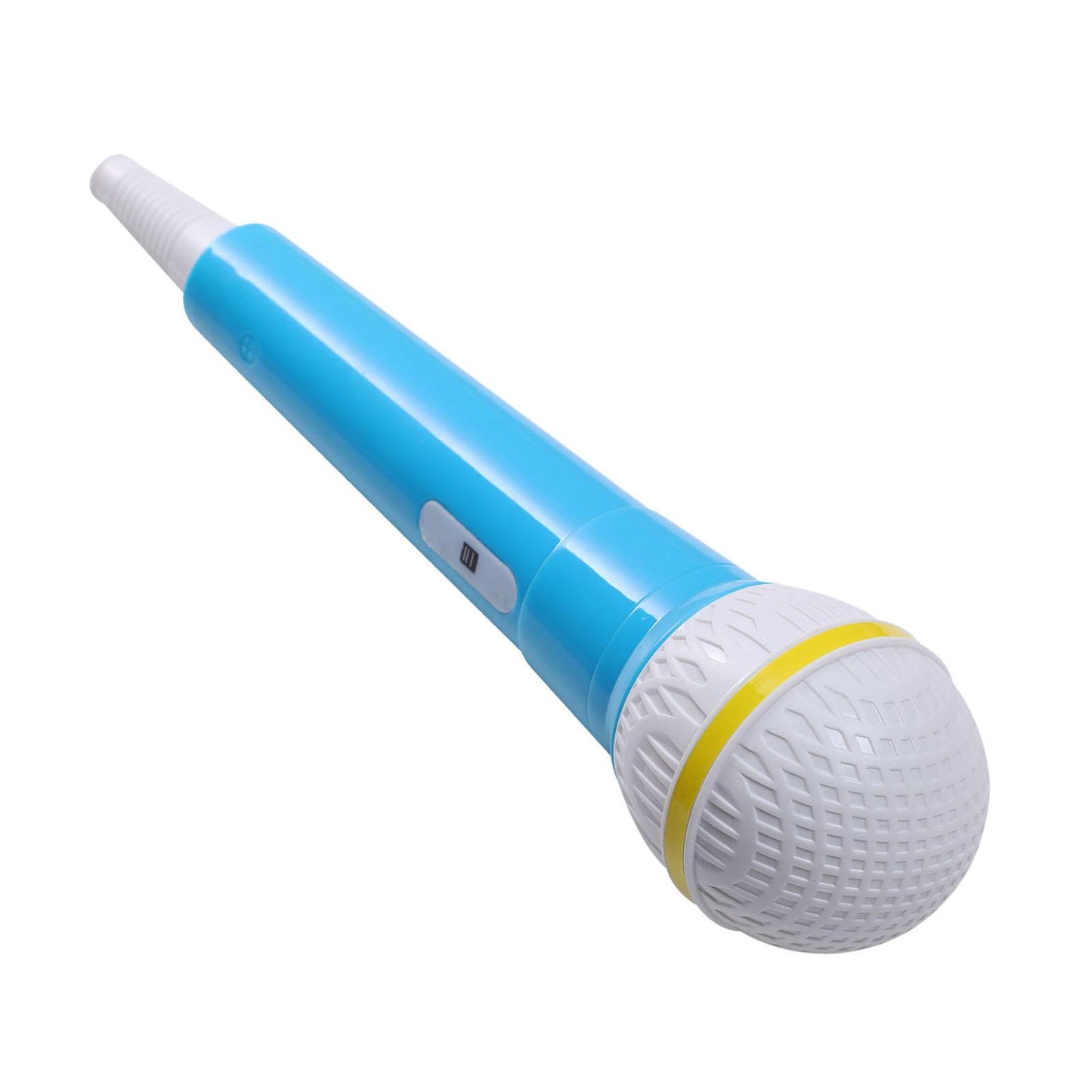 Kids Lip-synch Props Simulation Fake Microphone Model Rehearsal Toy Blue