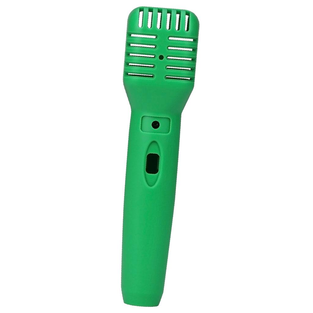 Little Anchorman Interview Props Plastic Microphone Green