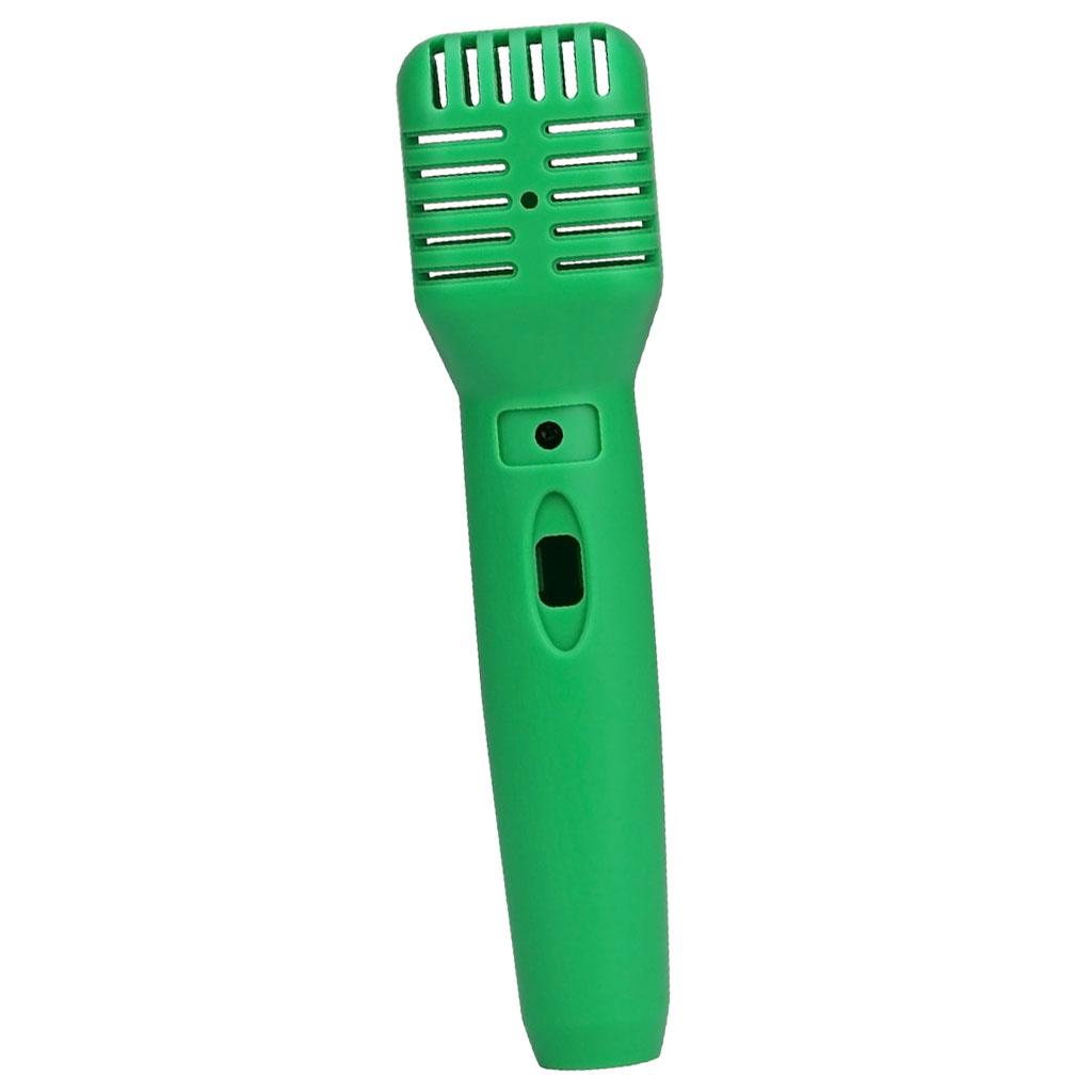 Little Anchorman Interview Props Plastic Microphone Green