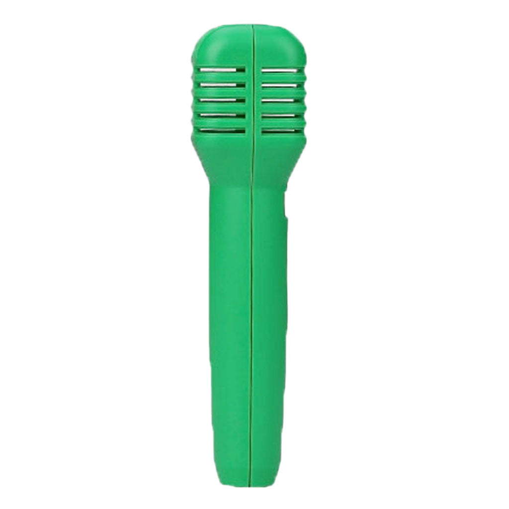 Little Anchorman Interview Props Plastic Microphone Green