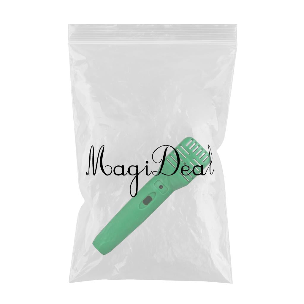 Little Anchorman Interview Props Plastic Microphone Green