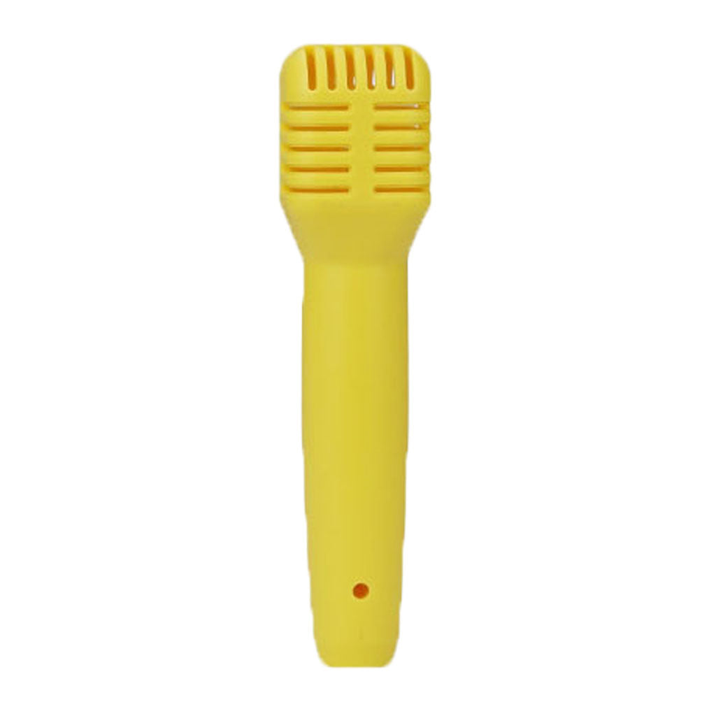 Little Anchorman Interview Props Plastic Microphone Yellow