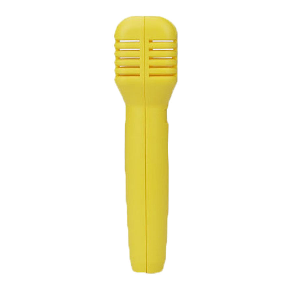 Little Anchorman Interview Props Plastic Microphone Yellow