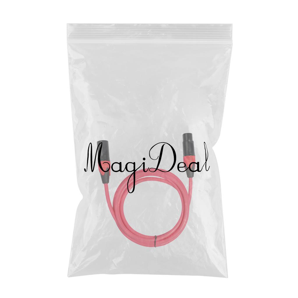 XK303 Male to Female Audio Cable For Microphone Sound Console Red 3m