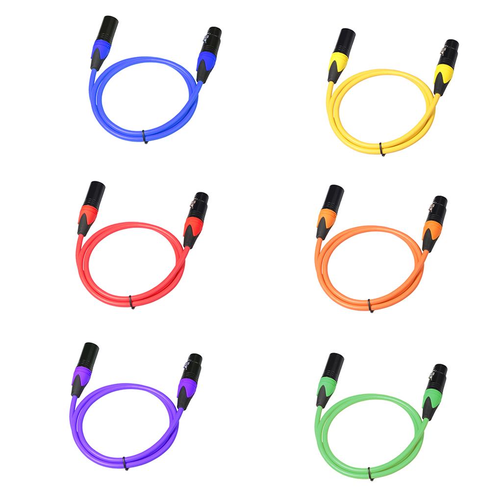 XK303 Male to Female Audio Cable For Microphone Sound Console Red 5m