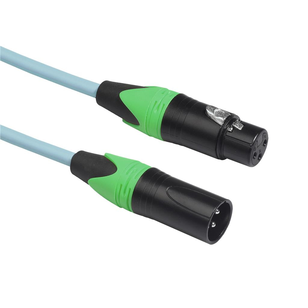 XK303 Male to Female Audio Cable For Microphone Sound Console Green 3m