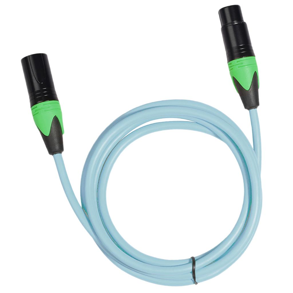 XK303 Male to Female Audio Cable For Microphone Sound Console Green 3m