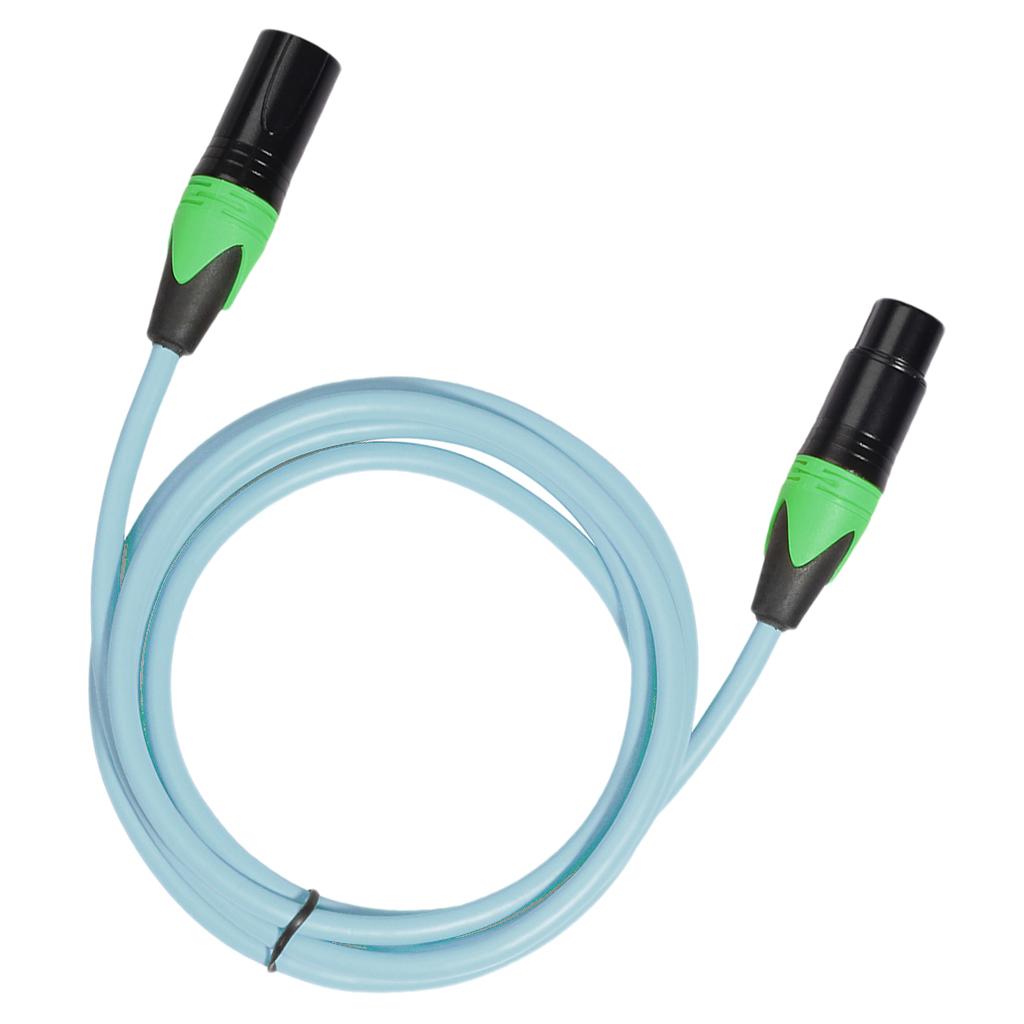 XK303 Male to Female Audio Cable For Microphone Sound Console Green 3m