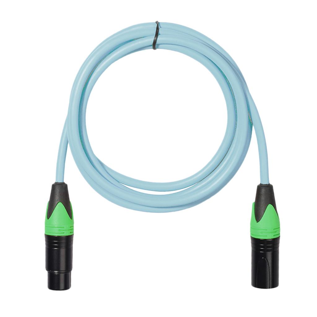 XK303 Male to Female Audio Cable For Microphone Sound Console Green 3m
