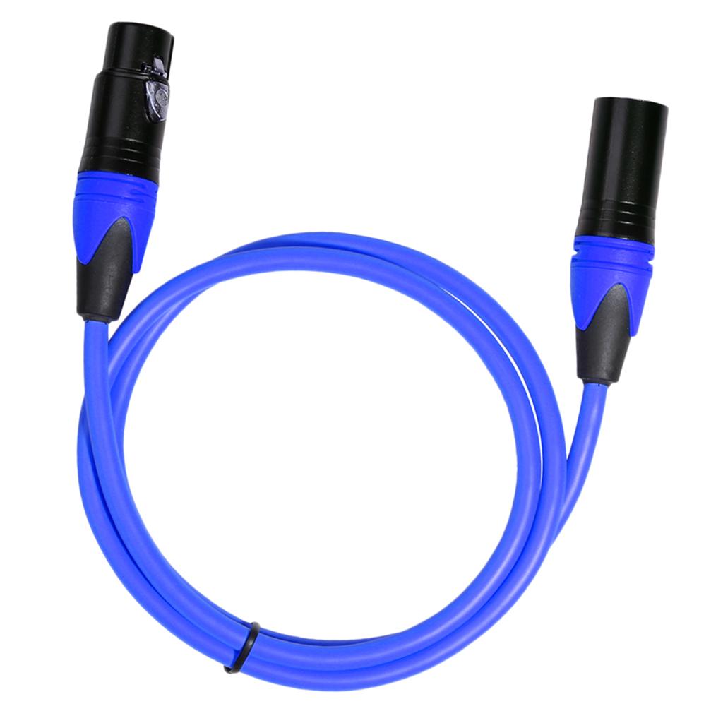 XK303 Male to Female Audio Cable For Microphone Sound Console Blue 1.8m