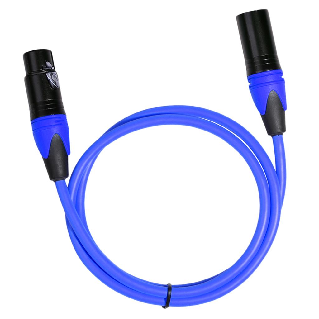 XK303 Male to Female Audio Cable For Microphone Sound Console Blue 1.8m