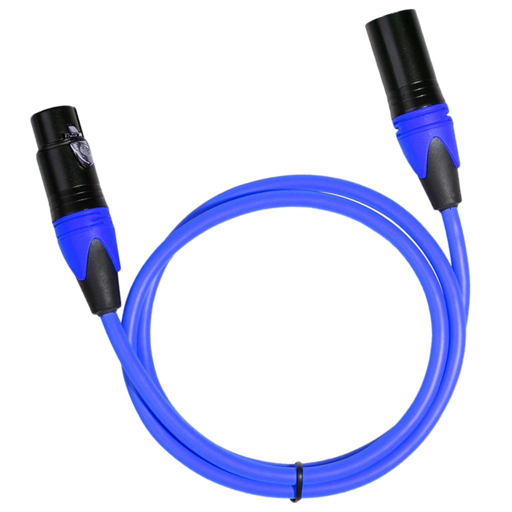 XK303 Male to Female Audio Cable For Microphone Sound Console Blue 1.8m