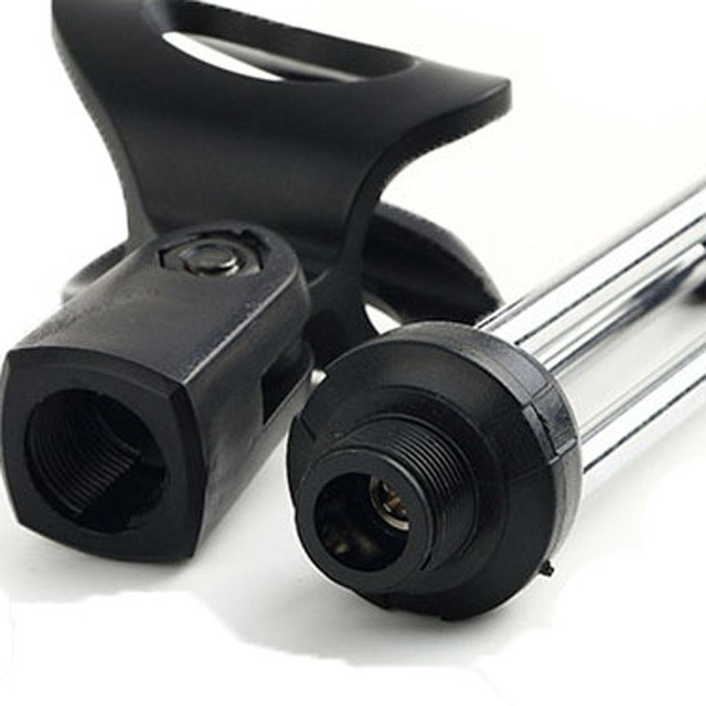 Adjustable Microphone Tripod Stand Holder with Clip for 28-30mm Microphone