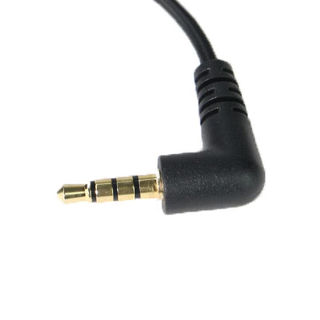 3.5mm TRS Female to TRRS 3.5 Male Connector Cable for Microphone Cable Audio