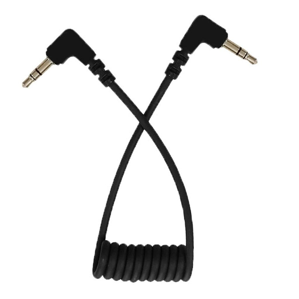 3.5mm Microphone Audio Male to Male Stereo Jack Cable Cord 45cm