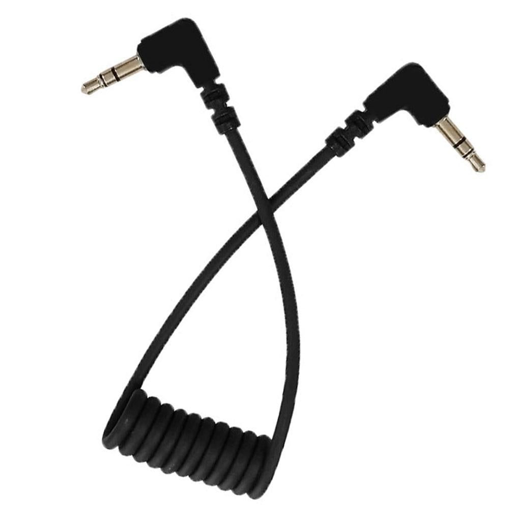3.5mm Microphone Audio Male to Male Stereo Jack Cable Cord 45cm