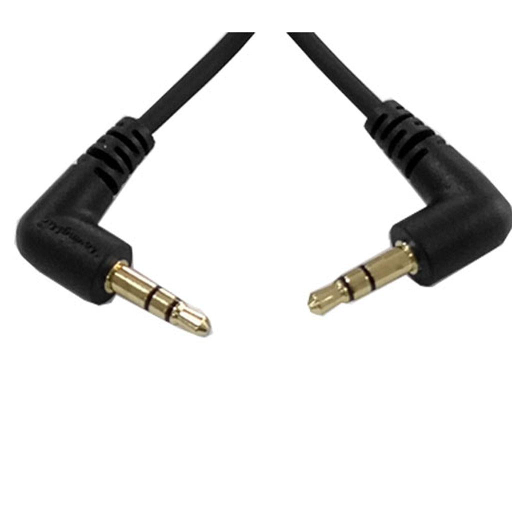 3.5mm Microphone Audio Male to Male Stereo Jack Cable Cord 45cm