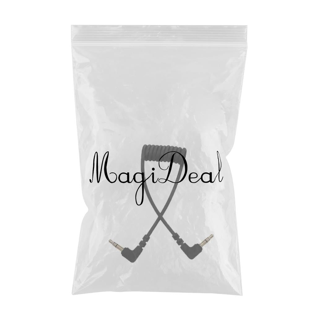 3.5mm Microphone Audio Male to Male Stereo Jack Cable Cord 45cm