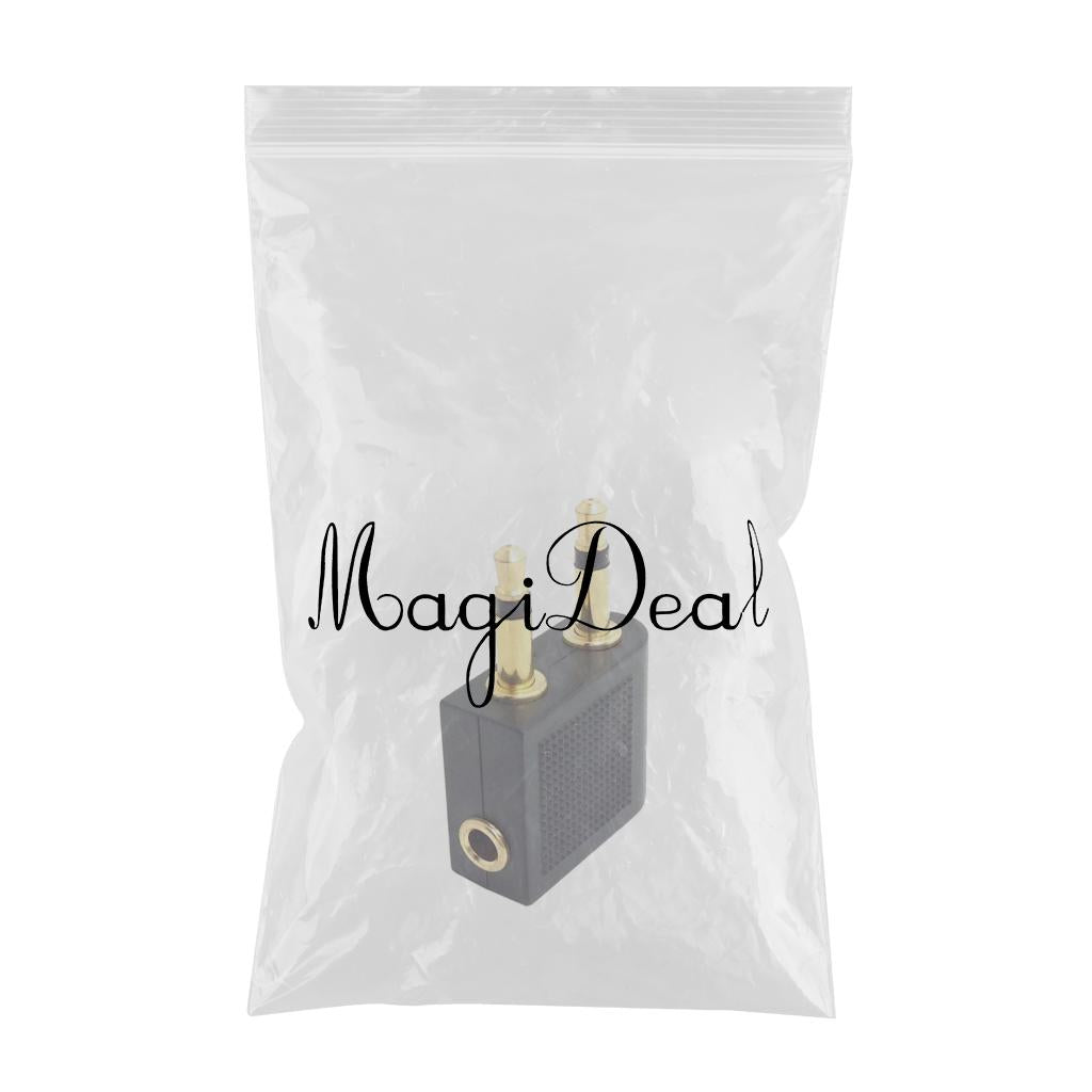 Airplane Airline Headphone Socket Adapter 3.5mm Jack