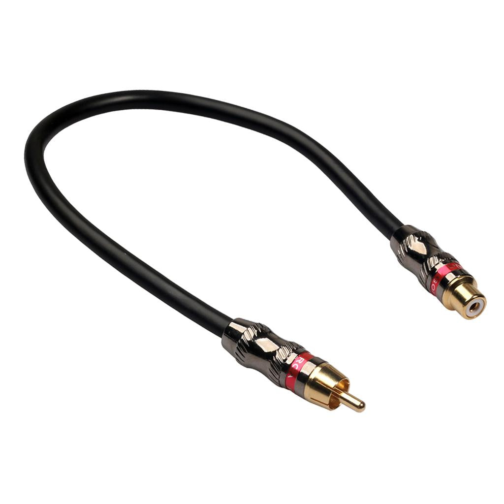 Audio Video Cable RCA Male to RCA Female Audio Extension Cable Plug