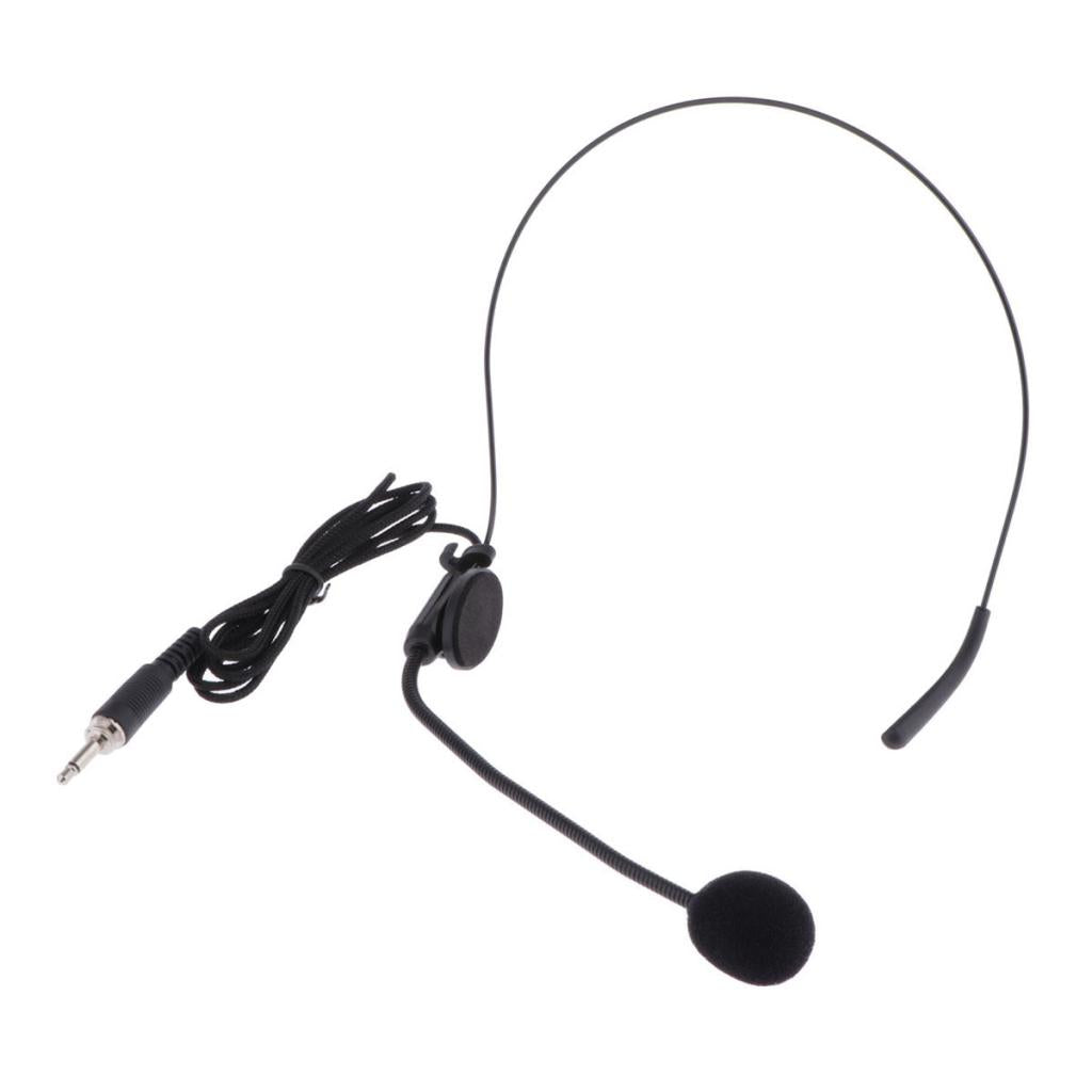 3.5mm Single Headset Microphone Mic for Wireless