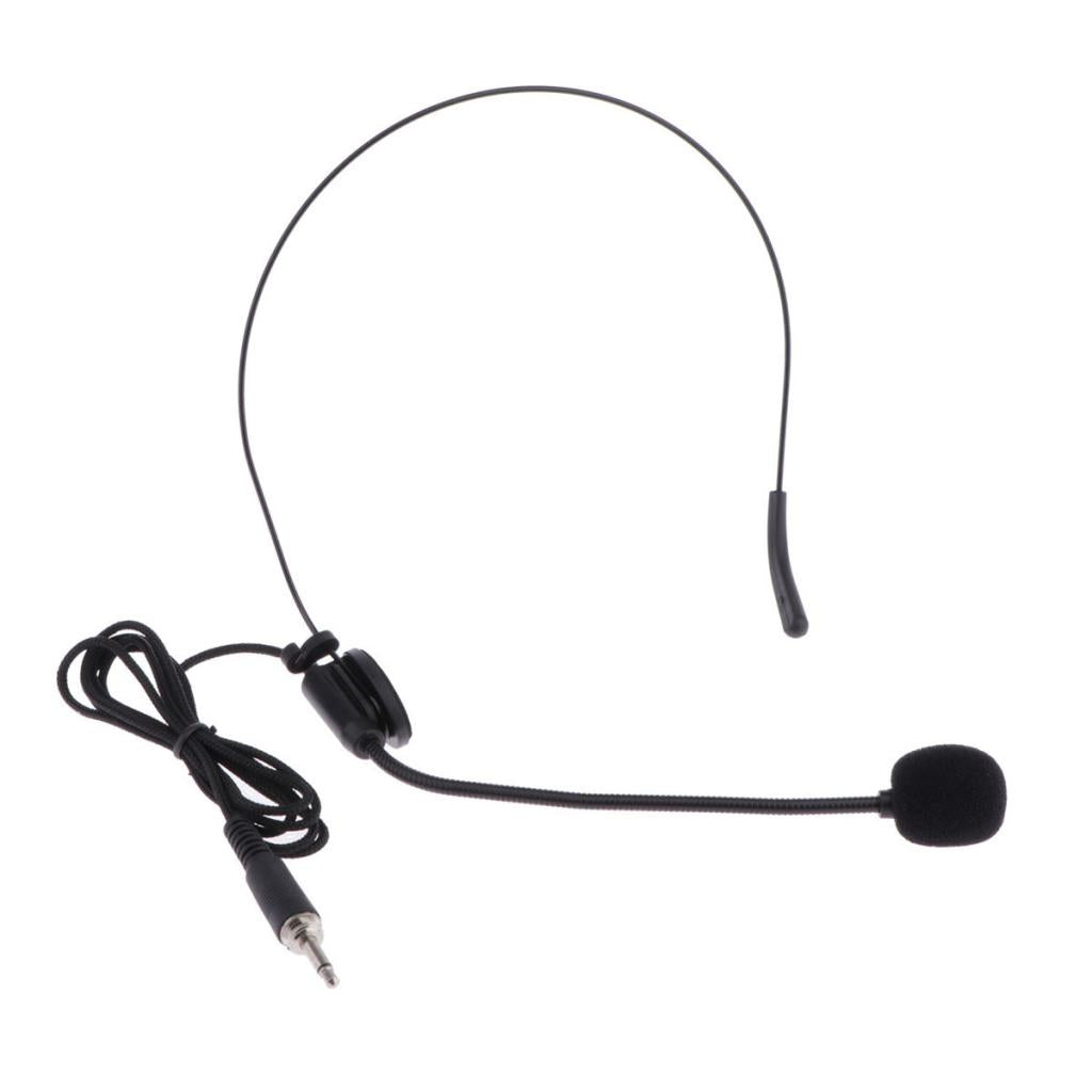 3.5mm Single Headset Microphone Mic for Wireless