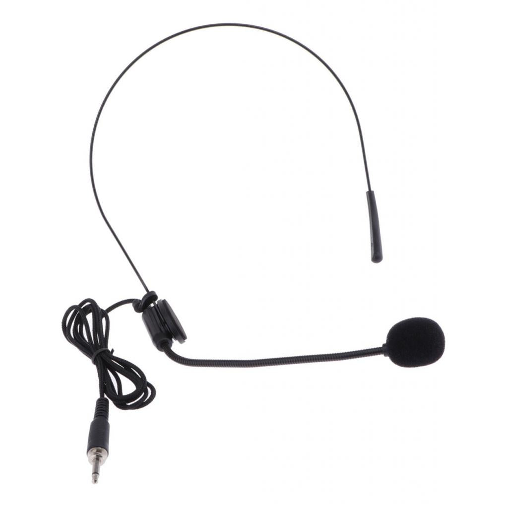 3.5mm Single Headset Microphone Mic for Wireless