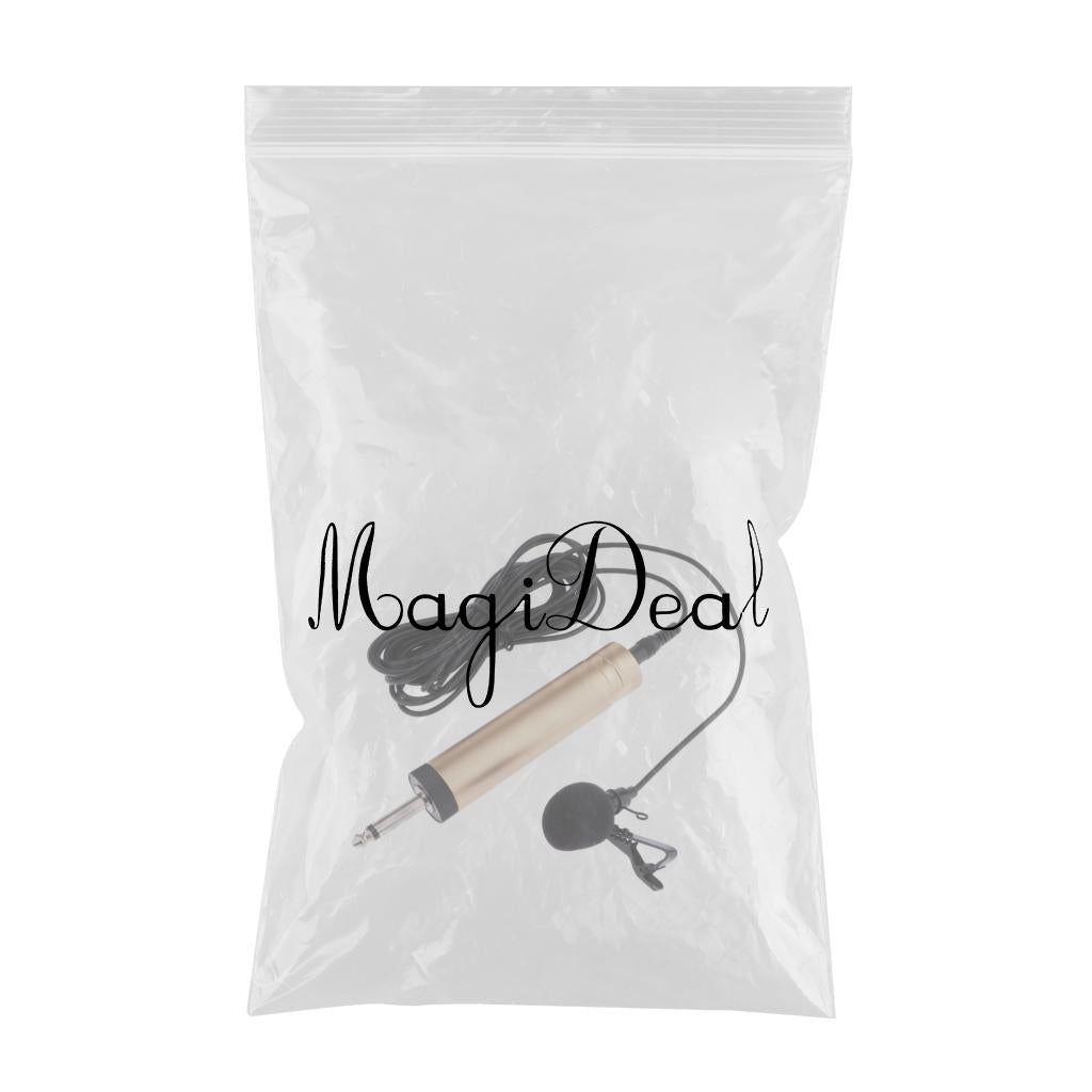 Lavalier Microphone Mic for Erhu Saxophone Violin Musical Instrument