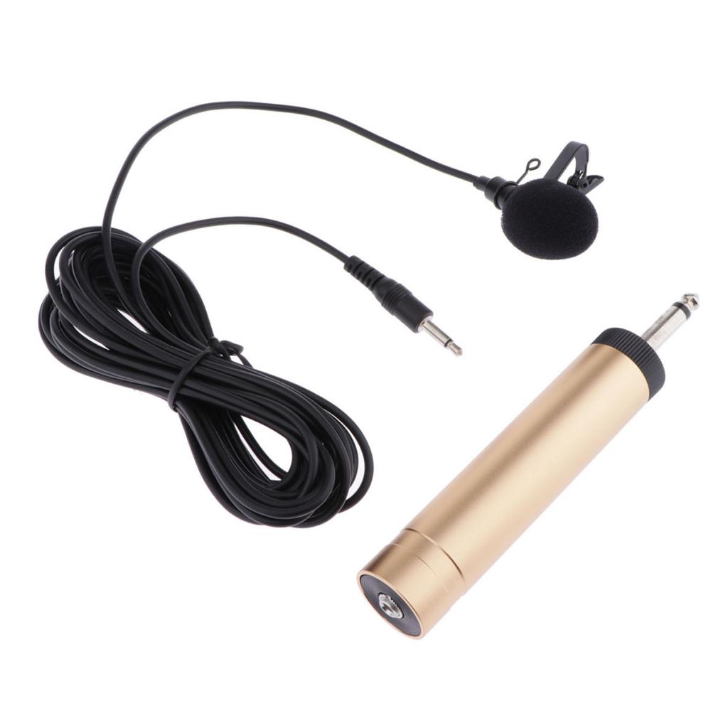 Lavalier Microphone Mic for Erhu Saxophone Violin Musical Instrument