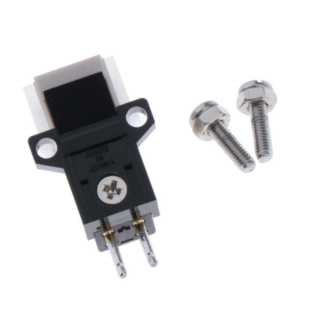Record Player Turntable Cartridge Replacement Stylus Needles with Screws
