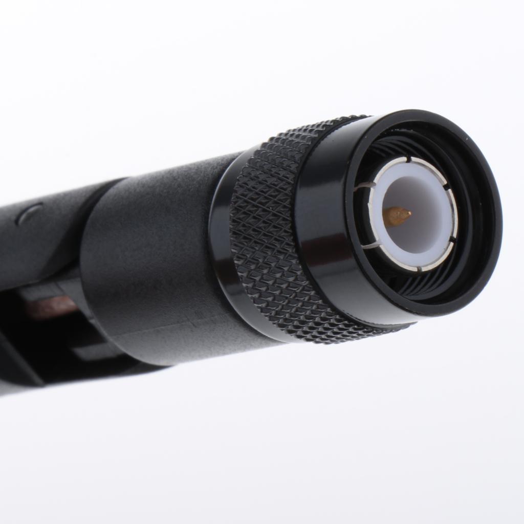 Durable Wireless Mic Signal Gain Line Cable Stable Mic Accs Parts Black TNC