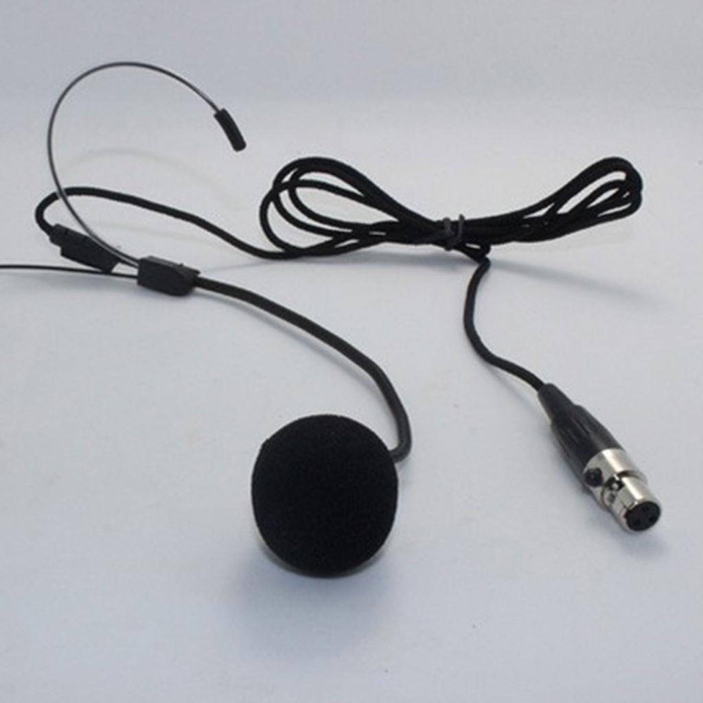 Earhook Headworn Microphone 3.5mm Wired 3pin for Wireless Mic Accessories