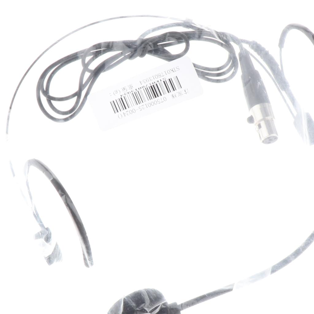 Earhook Headworn Microphone 3.5mm XLR Wired 4pin for Wireless Mic System