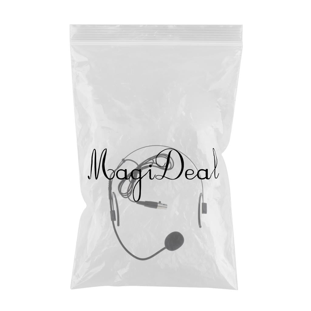 Earhook Headworn Microphone 3.5mm XLR Wired 4pin for Wireless Mic System
