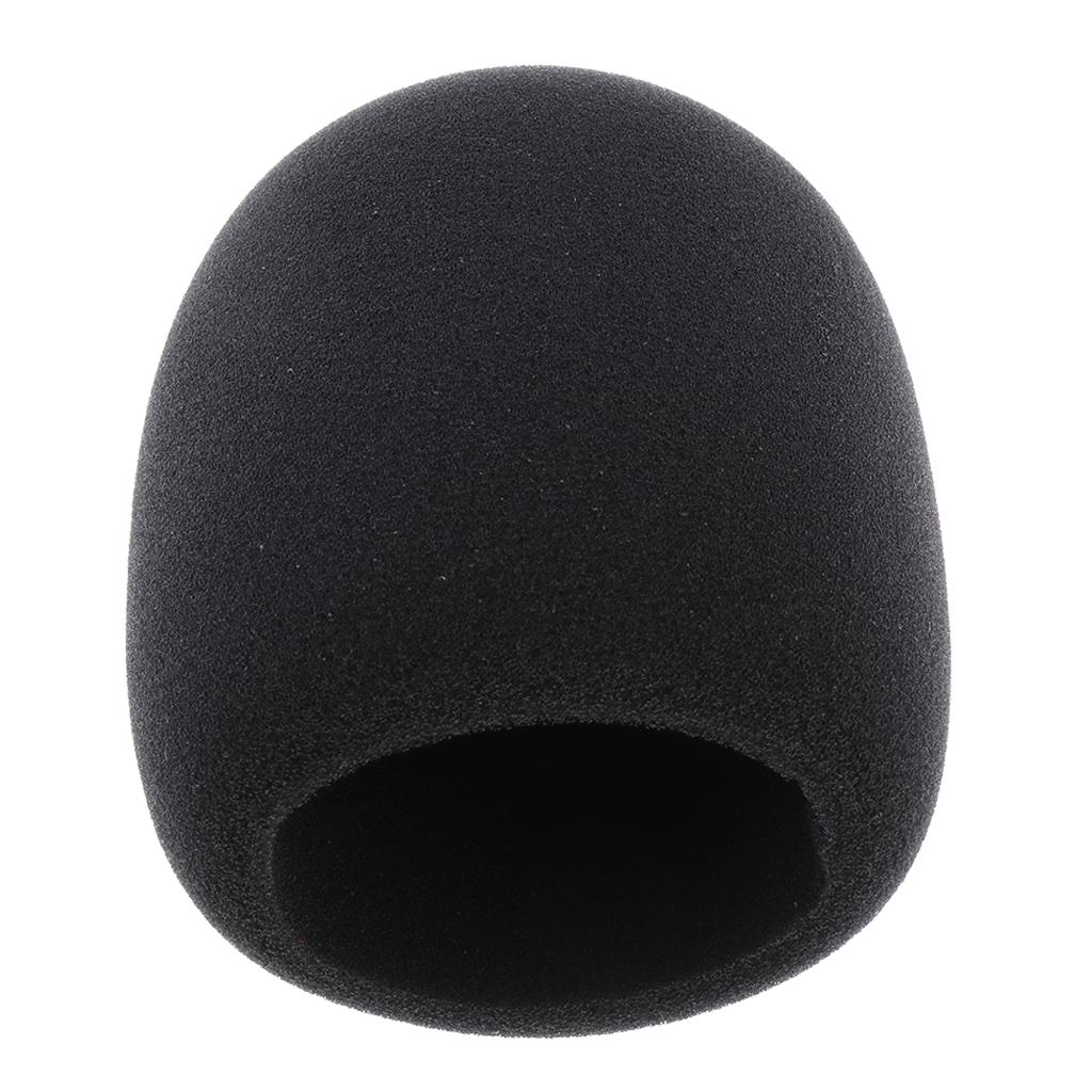 Large Microphone Mic Foam Cover Mic Shield Windscreen for Recording 4cm