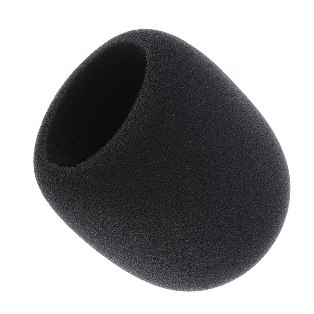 Large Microphone Mic Foam Cover Mic Shield Windscreen for Recording 4cm