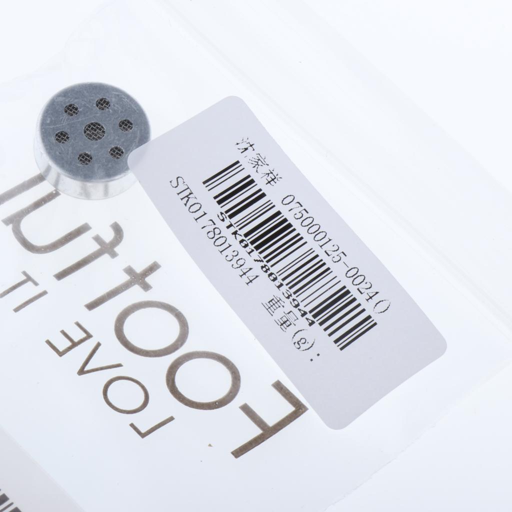 Professional Single-point Microphone Cartridge 0.63inch Silver High Quality