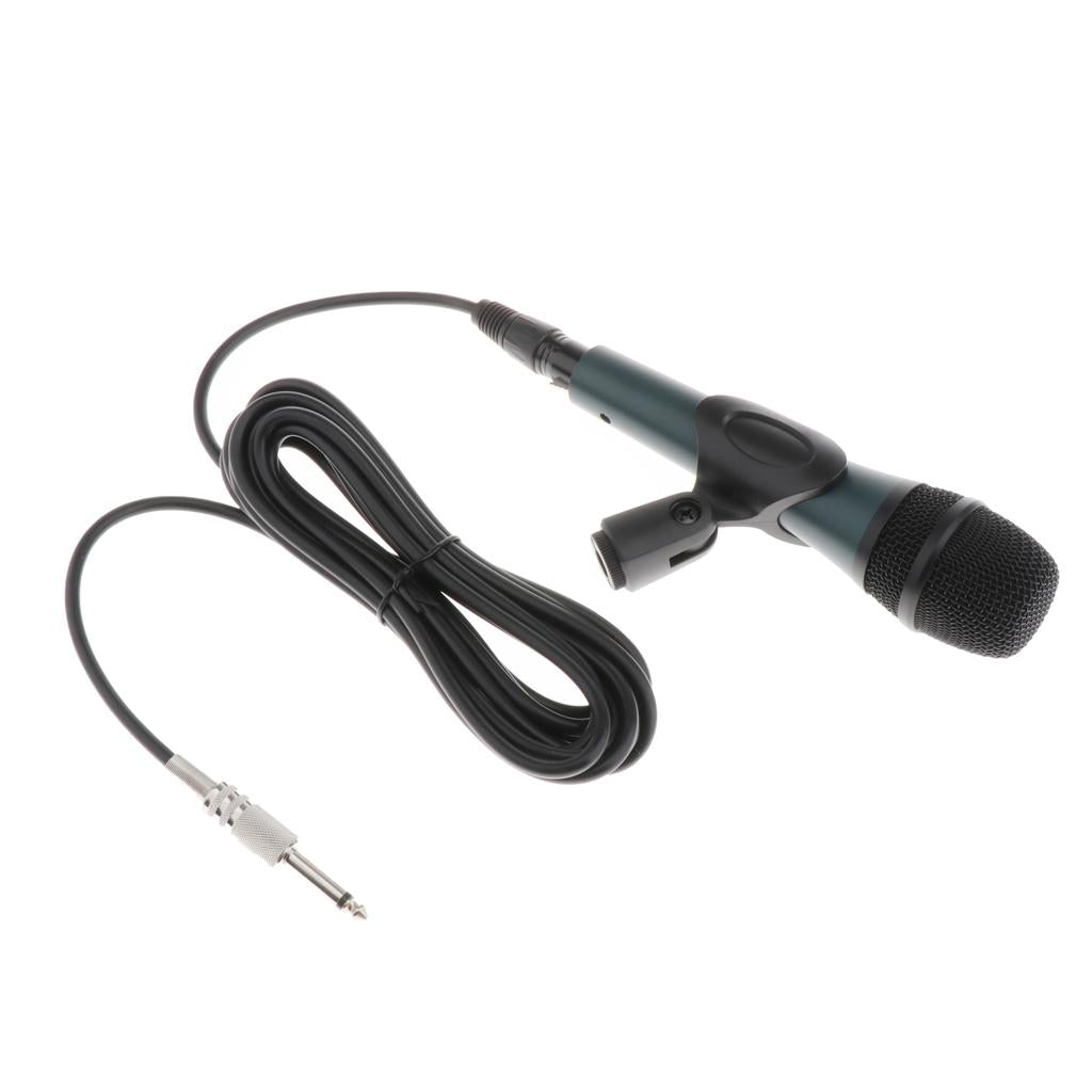 Handheld Dynamic Vocal Microphone for Stage KTV Home EQ-845 With Cable