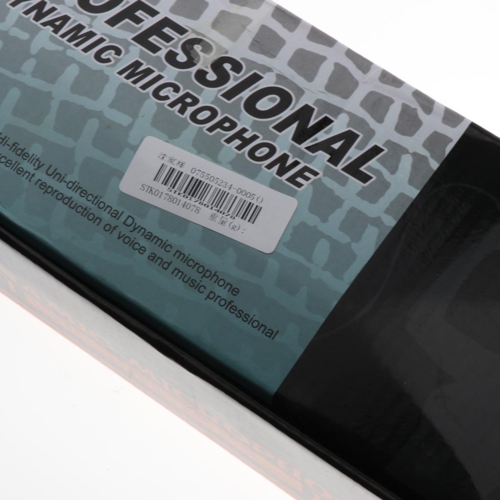 Handheld Dynamic Vocal Microphone for Stage KTV Home EQ-845 With Cable