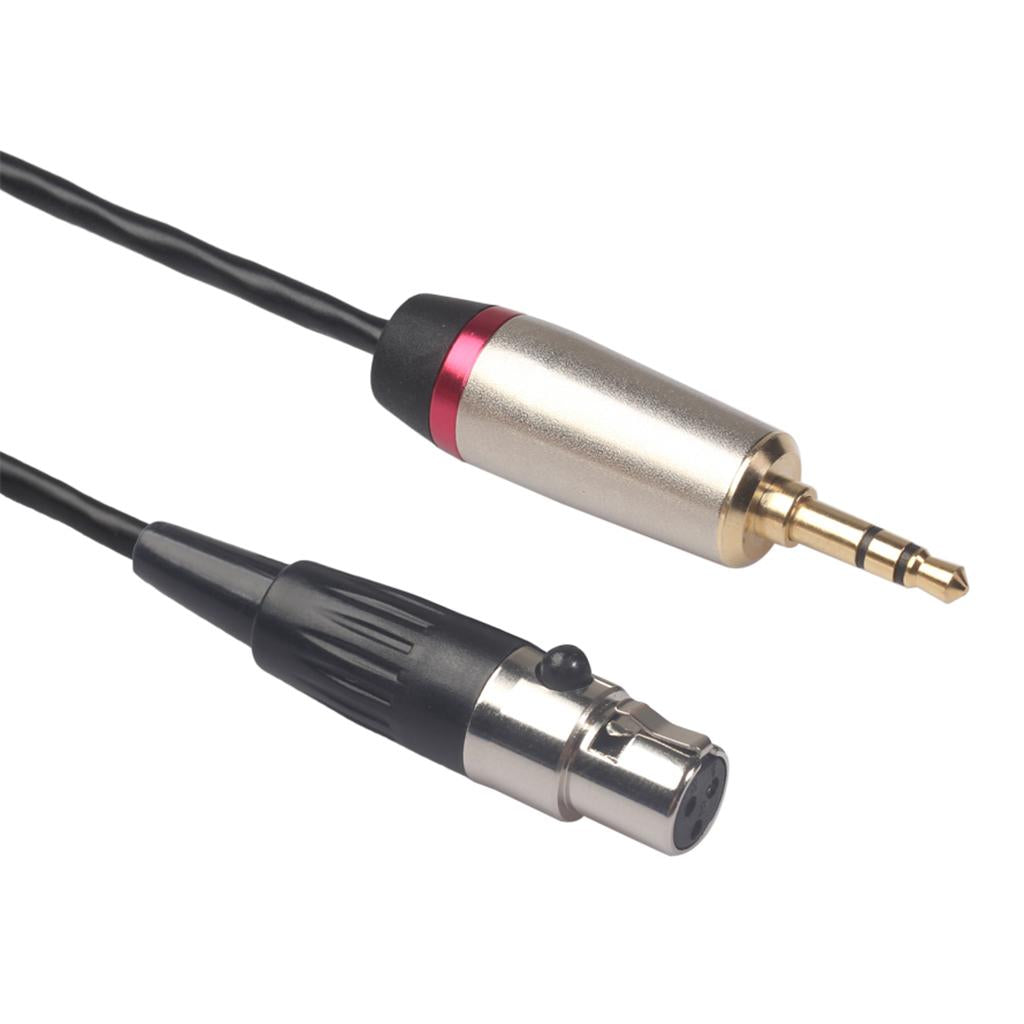 3.5mm Male to XLR Female Cable Cord Microphone Audio Connector Wire 1m