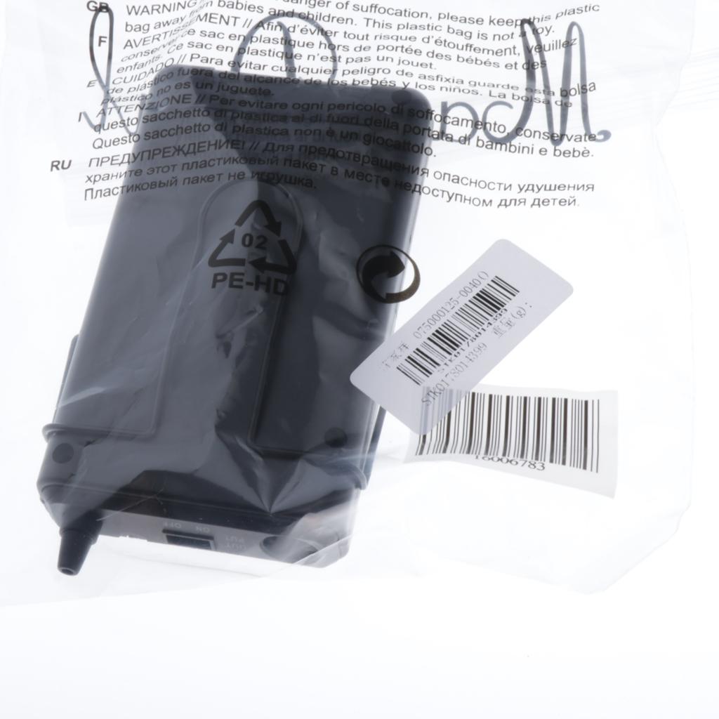 Plastic Bodypack Microphone Transmitter Housing Replacement Spare Black