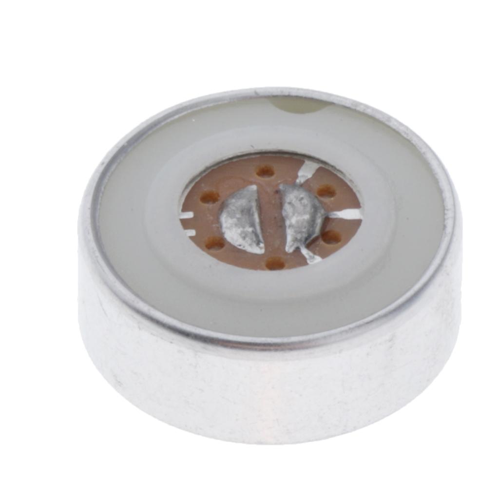 16MM Wireless/ Wired Microphone Cartridge 0.63inch Silver High Quality