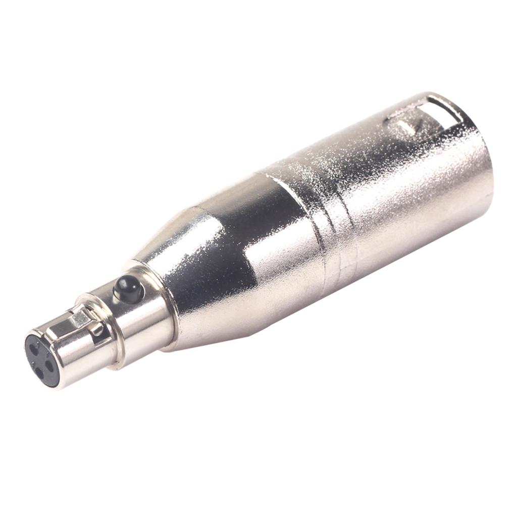 MINI XLR 3-Pin Female To XLR 3-Pin Male Converter SA518