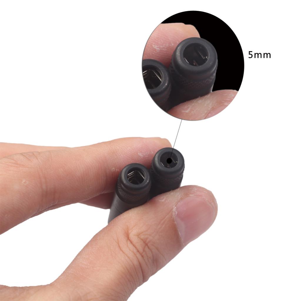 2pcs Mini XLR 3 Pin Plug Microphone DIY Audio Shielded Adapter Male/Female