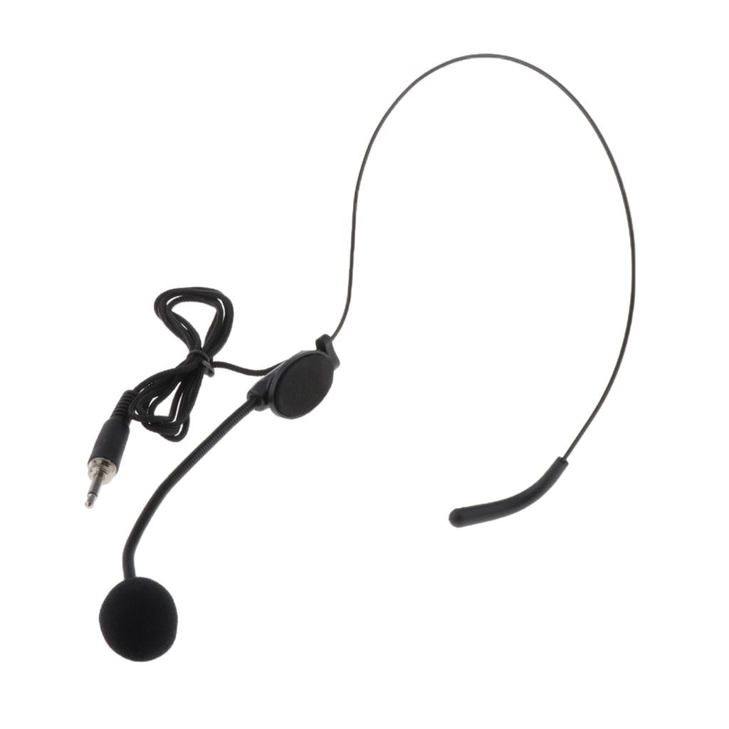 Wireless Microphone Headset 1/8" (3.5mm) for Voice Amplifier, Speakers